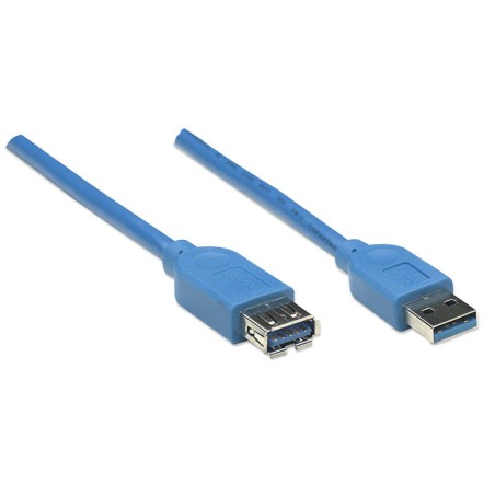 Manhattan Cable 2m, USB A/USB A, M/FM